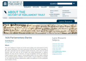 1624-parliamentary-diaries