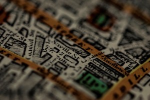 From a facsimile of the 1812 Langley & Belch New Map of London.