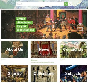 Bridgeman Education homepage