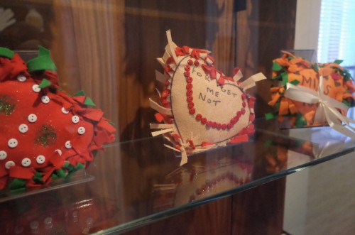 Forget-me-not cushions