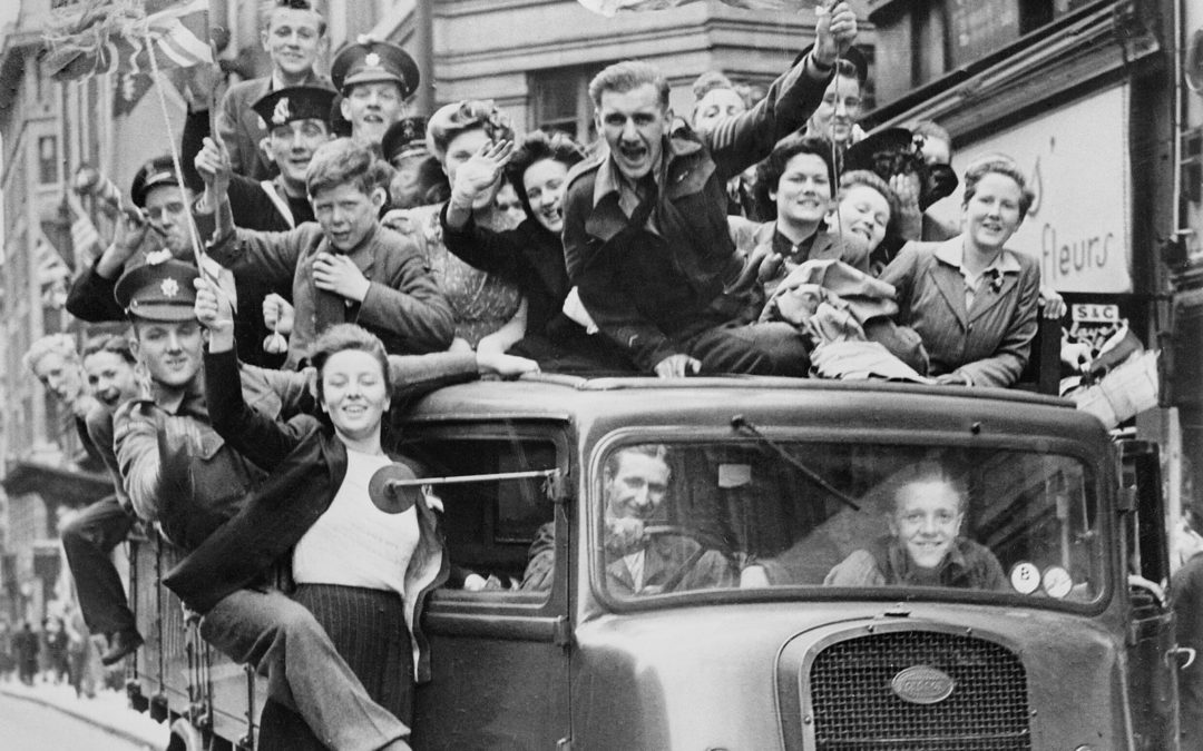 The monarchy, mythmaking, and VE Day