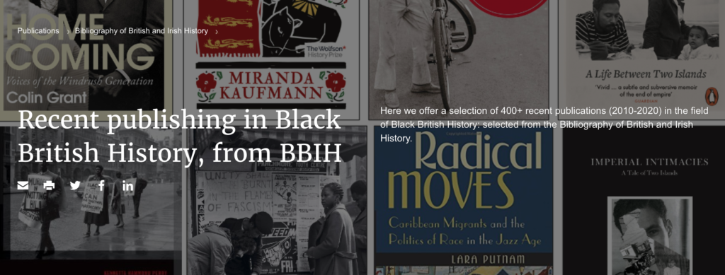 Ihr Resources For Research And Teaching In Black History On History