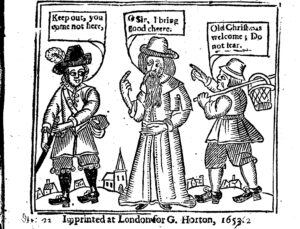 A pamphlet from 1652 against the ban on celebrating Christmas 