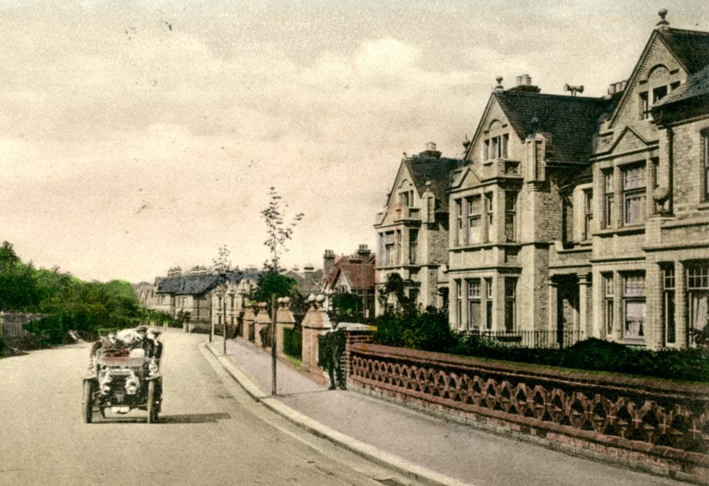 Caversham: early middle-class housing on Kidmore Road.