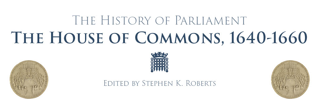 The History of Parliament, The House of Commons, 1640-1660 banner image