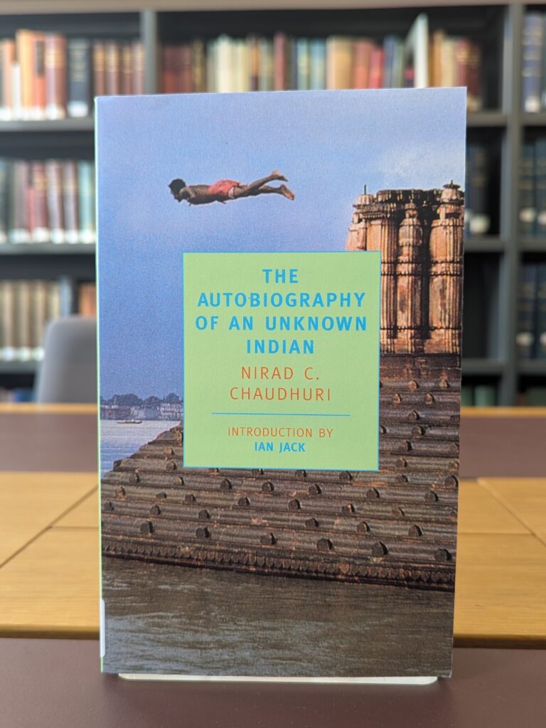 Front cover of autobiography of an unknown Indian.