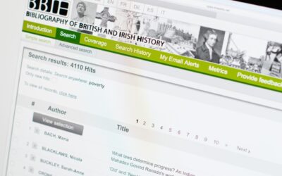 Researching the History of Emotions in the Bibliography of British and Irish History